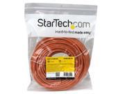 StarTech.com C6PATCH100OR Cat6 Molded RJ45 UTP Gigabit 500 MHz 24 AWG Network Cable 100 Feet Orange