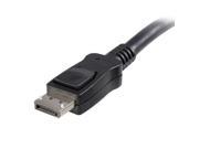 StarTech.com DISPLPORT15L DisplayPort Cable with Latches M M 15 Feet
