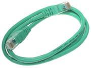 Belkin A3L791 03 GRN S 3 Feet 10 100BT RJ45M RJ45M CAT5E Snagless Patch Cable Green