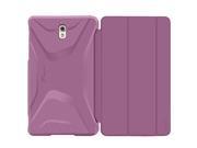 roocase Samsung Galaxy Tab S 8.4 Case Optigon 3D [Purple] Lightweight Slim Shell 8.4 Inch 8.4 Tri Fold Stand Smart Cover