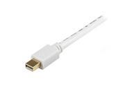 Startech.Com MDP2VGAMM3W Mini Displayport to Vga Active Adapter Cable for Mac Pc 1920X1200 3 Feet White