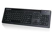 Iogear GKBSR201TAA 104 Key Keyboard with Integrated Smart Card Reader Black Taa Compliant