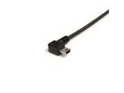 Startech.Com USB2HABM6RA Mini Usb Cable A to Right Angle Mini B 6 Feet