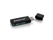 IOGEAR SuperSpeed USB 3.0 SD Micro SD Card Reader Writer GFR304SD