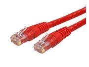 StarTech.com C6PATCH7RD Molded RJ45 UTP Gigabit Cat6 Patch Cable 7 Feet Red