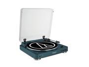 AUDATLP60BTNV Audio Technica AT LP60NV BT Fully Automatic Bluetooth Wireless Belt Drive Stereo Turntable Navy