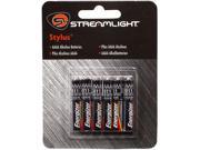 Streamlight 65030 Stylus AAAA Replacement Batteries 6 Pack