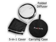 Fotodiox 5 in 1 22 Inch Premium Grade Professional Collapsible Disc Reflector