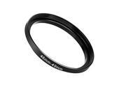 Fotodiox Metal Step Up Ring Anodized Black Metal 46mm 49mm