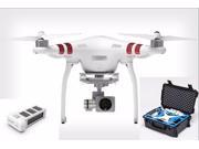 DJI Phantom 3 Standard with Extra Battery and Hardcase with 1 Year of Accidental Damage Coverage