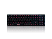 Ajazz 3 Color LED Backlit Wired Mechanical Gaming PC Laptop Keyboard Handfeel