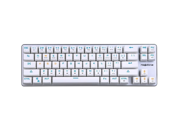 Magicforce magicforce 68Key Mechanical Keyboard Black Switch White Silver