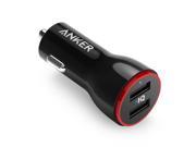 Anker USB Car Charger PowerDrive 2 24W 4.8A 2 Ports for iPhone 6 6 Plus iPad Air 2 mini 3 Galaxy S6 S6 Edge and More