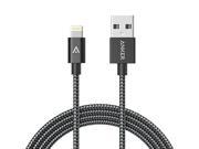 Anker 6ft Nylon Braided USB Cable with Lightning Connector [Apple MFi Certified] for iPhone 6s Plus 6 Plus iPad Pro Air 2