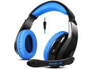 Letton G5S Ps4 Xbox One Headset with Microphone Gaming Headset Headphones For Ps4 Pc Xbox One Mac Iphone Laptop Black and Blue