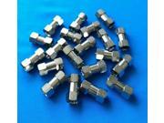 100 PCS F Male to F Male Adapter Fast Shipping