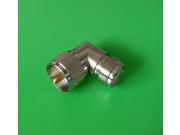 5 PCS Right Angle UHF Male PL259 to UHF Female SO239 Connector