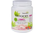 Naturade Nutritional Shake Vegan Smart All In One Wild Berries 22.8 oz