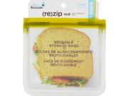 Blue Avocado Lunch Bag Re Zip Seal Green 2 Pack