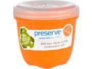 Preserve Food Storage Container Round Mini Orange 8 oz 1 Count