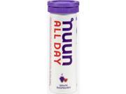 Nuun Hydration Tablets All Day Grape Raspberry Case of 8 16 Tablets