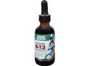 Vitamin B12 Drops Liquid Health 2 oz Liquid