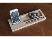 Classic Station Desk Caddy for your Keys Phone and Wallet Compatible with most Smartphones.