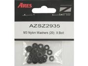 Ares AZSZ2935 M3 Nylon Washers 20 X Bolt