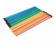 Radient RDNA0429 Antenna Tubes Assorted Colors 100pc
