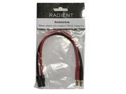 Radient RDNA0546 Battery Adapter 4mm Bullets To TRA M 12AWG 8 In