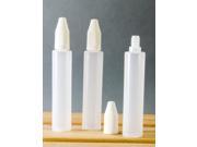 30ml Clear Plastic Pen Unicorn Dropper Top with a White Screw on Top