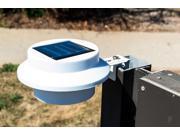 4 Piece Solar Powered LED Outdoor Garden Lamp With Bracket