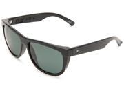 Electric Visual Flip Side Sunglasses Gloss Black Frame Grey Polarized Lenses