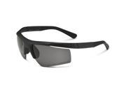 Under Armour UA Core Men s Sport Sunglasses Satin Black Frame Gray Grey Lenses