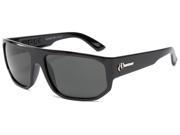 Electric Visual BPM Sunglasses Gloss Black Frame Grey Glass Polarized Lenses