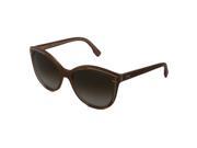 Fendi FS5280 208 Toffee Frame Brown Gradient Lens Women s Sunglasses Italy