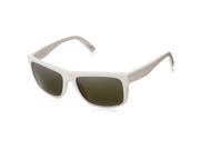 Electric Swingarm Men s Sunglasses Alpine White Frame Melanin Grey Lens