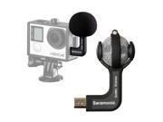 Gopro Microphone External Mic By Saramonic For Hero2 Hero3 Hero3+ & Hero4 G-mic