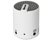 SoundLogic XT Wireless Bluetooth Portable Mini Canister Speaker White