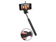 SoundLogic XT Universal Extendable Selfie Stick with Built In AUX Remote Black