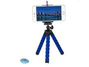 SoundLogic XT 3 In 1 Selfie Tripod Kit with Wireless Bluetooth Shutter Remote Blue