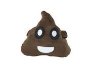 Emoji Smiley Emoticon Stuffed Plush Soft Round Car Head Rest Pillow Happy Poop