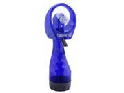 Power Advantage Deluxe Battery Operated Handheld Portable Water Spray Fan Blue