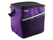 Thermos Insulated 24 Can Cooler Lunch Bag with Isotec Insulation Purple
