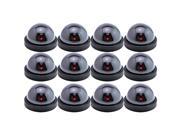 Fake Dummy Dome Surveillance CCTV Security Cameras Pack of 12
