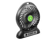 Itek By SoundLogic 3 In 1 Multifunction Powerbank With Rechargeable Fan And Led Flashlight Black