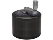 Uncle Buds Herb Spice Mill Grinder With Handle And 4 Layers Black M