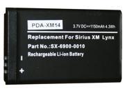 SiriusXM Lynx Replacement Battery