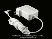 65W AC laptop power adapter charger for HP Pavilion 15 14 b017cl Envy 4 Envy 6 1349SA US EU AU UK Plug White 19.5V 3.33A