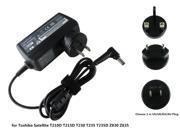 45W laptop AC power adapter charger for Toshiba Satellite T210D T215D T230 T235 T235D Z830 Z835 US EU UK Plug 19V 2.37A